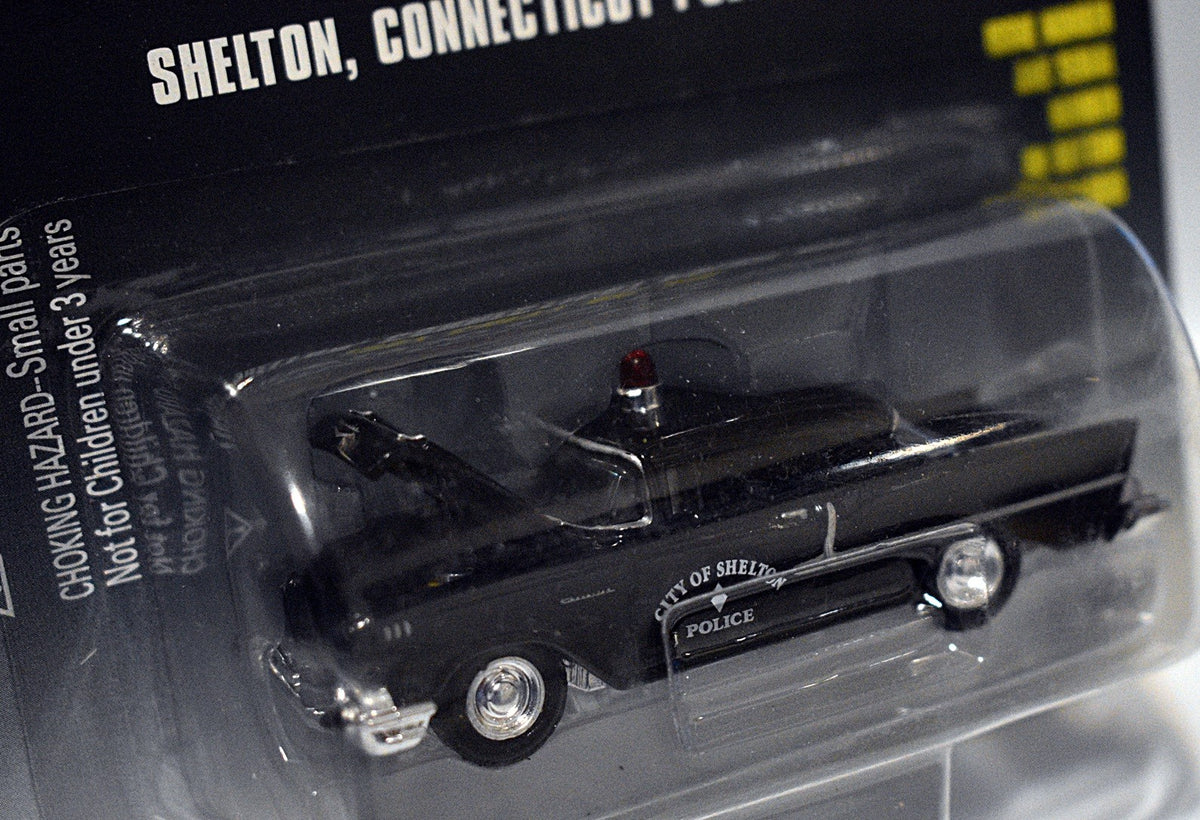 Racing Champions - Shelton CT - 1957 Chevy Bel Air Police Patrol Car
