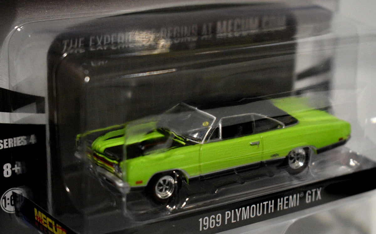 Greenlight Mecum Auction Block - 1969 Plymouth Hemi GTX