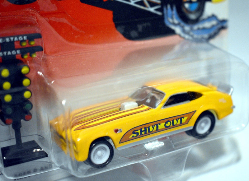 Johnny Lightning - Rare White Lightning - Tom Daniels Shut Out - Ford Pinto NHRA Funny Car