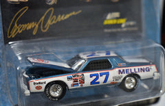 Johnny Lightning Stock Car Legends - Rare White Lightning - Benny Parsons Chevrolet Monte Carlo
