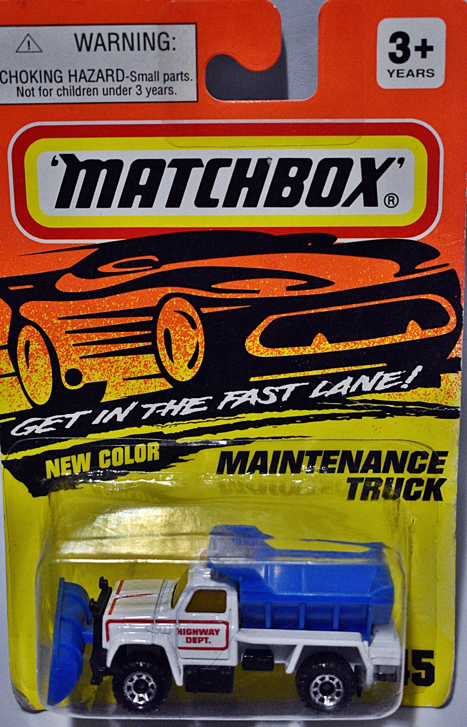 Matchbox GMC Highway Snow Plow 