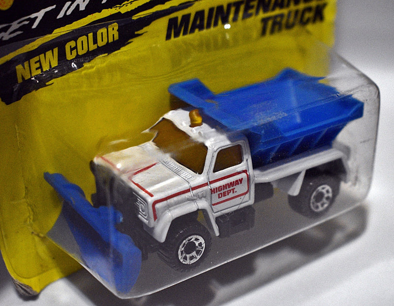 Matchbox GMC Highway Snow Plow 