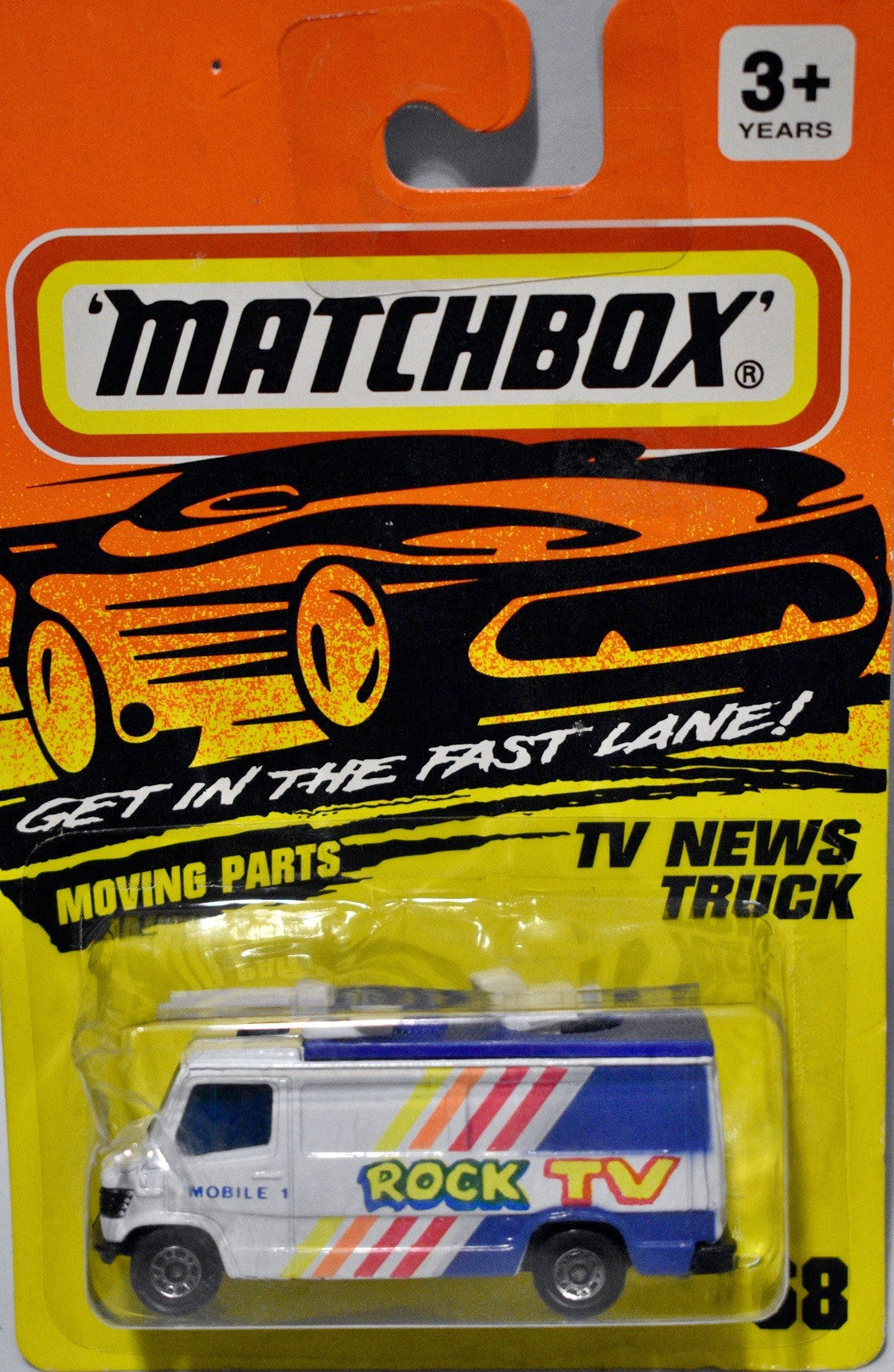 Matchbox - Rock TV Mobile Satellite Truck