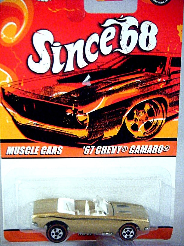 Hot Wheels Since 68 1967 Chevrolet Camaro Convertible