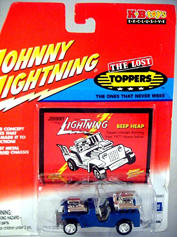 Johnny Lightning The Lost Toppers - Beep Heap Jeep