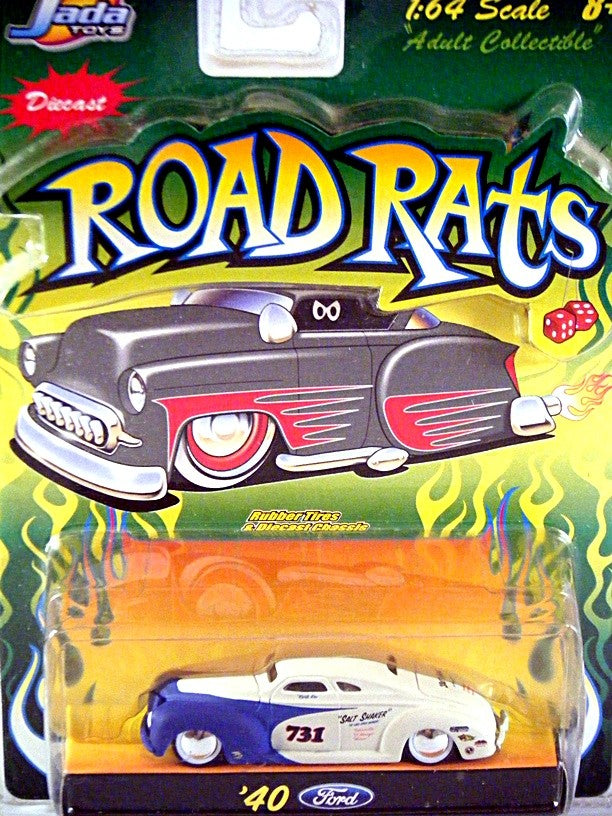 Jada Road Rats 1940 Ford Coupe "Salt Shaker" Lake Racer
