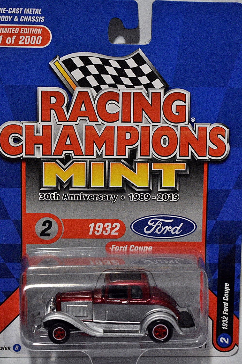 Racing Champions Mint Series - Limited Edition 30th Anniversary - 1932 Ford 5 Window Deuce Coupe