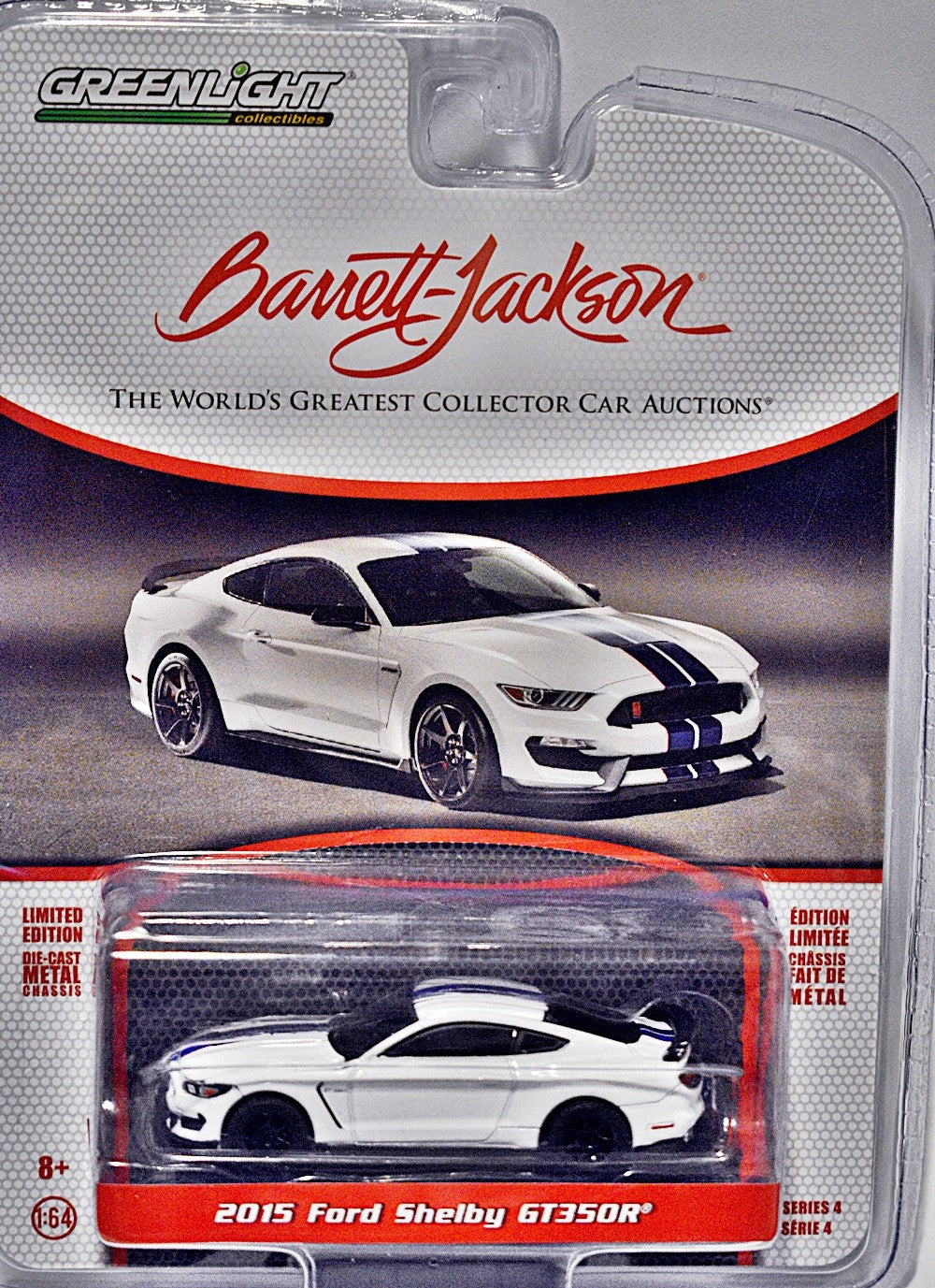 Greenlight Barrett Jackson - 2015 Ford Mustang Shelby GT350R