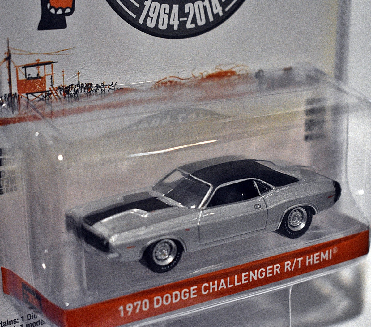 Greenlight Anniversary Series - 426 Hemi 50th Anniversary - 1970 Challenger  R/T Hemi