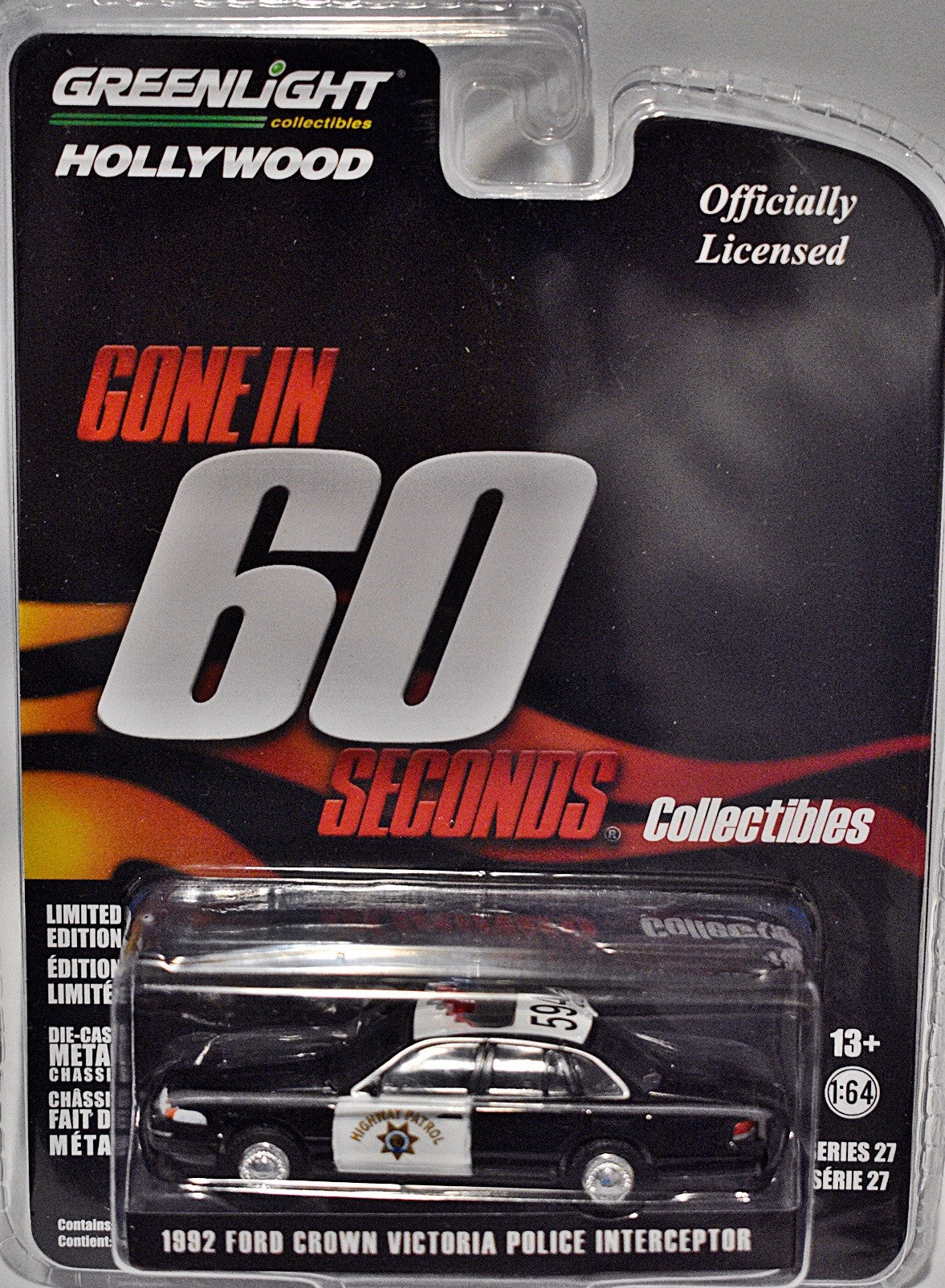Greenlight Hollywood - Gone in 60 Seconds  -  CHP 1995 Ford Crown Vic Police Interceptor
