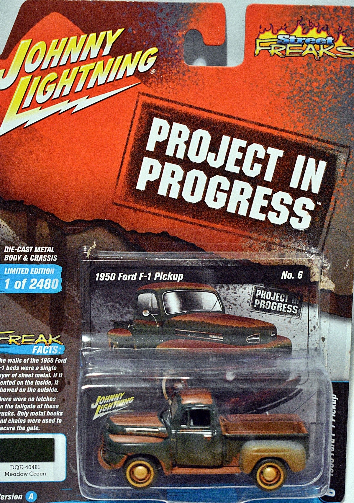 Johnny Lightning Projects in Progress - 1950 Ford F1 Pickup Truck