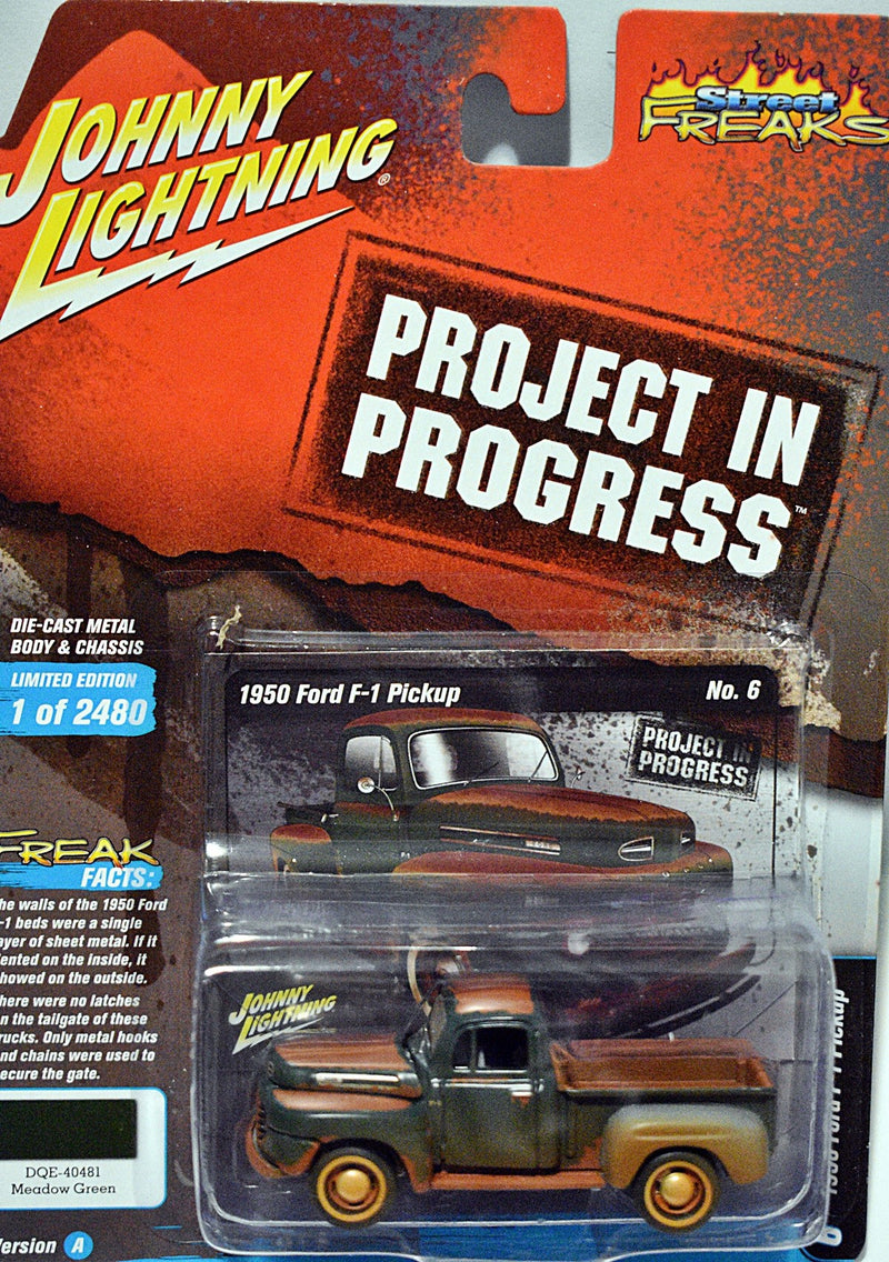 Johnny Lightning Projects in Progress - 1950 Ford F1 Pickup Truck