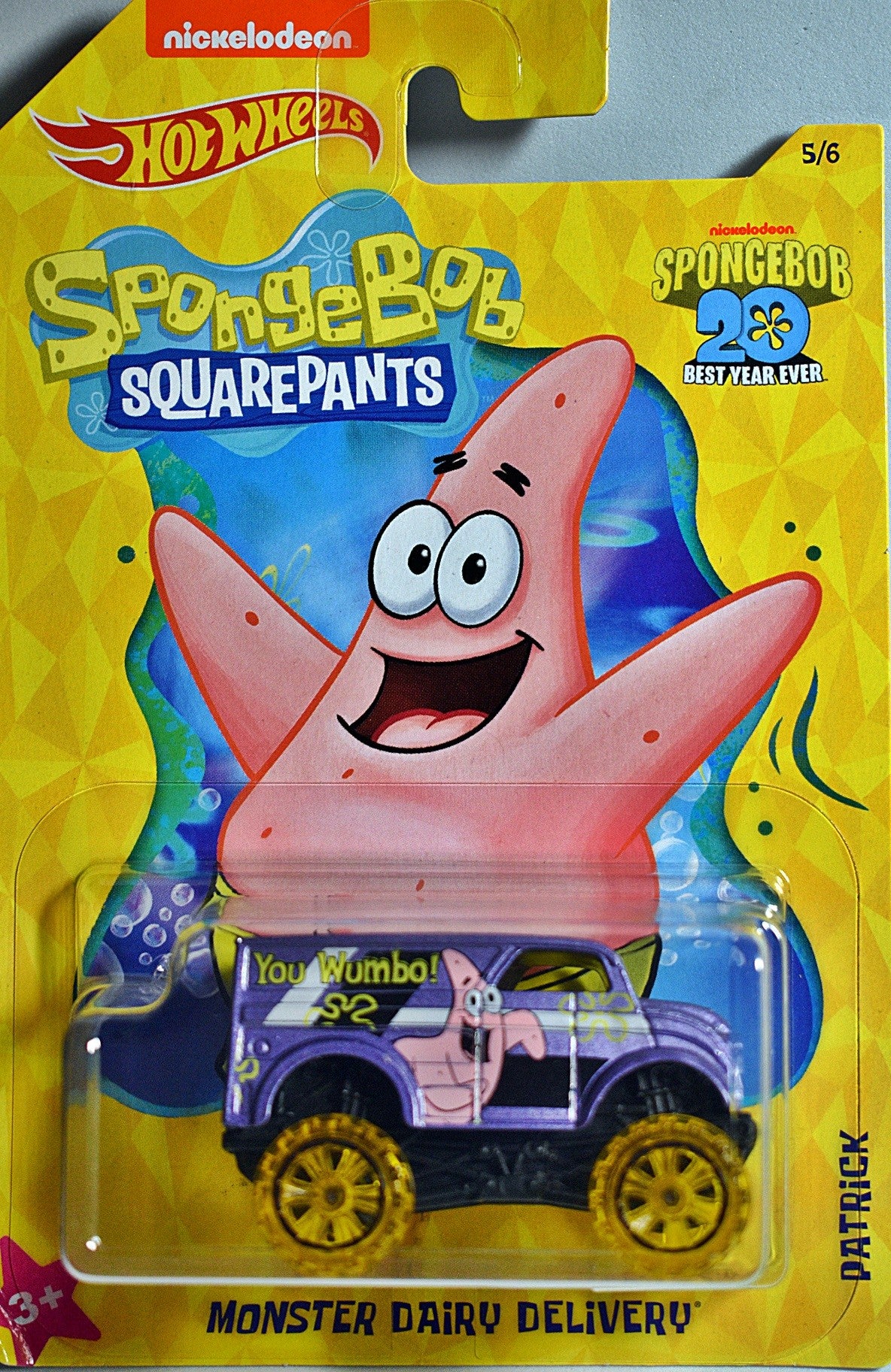 Hot Wheels Spongebob Square Pants - Patrick Divco Dairy Delivery