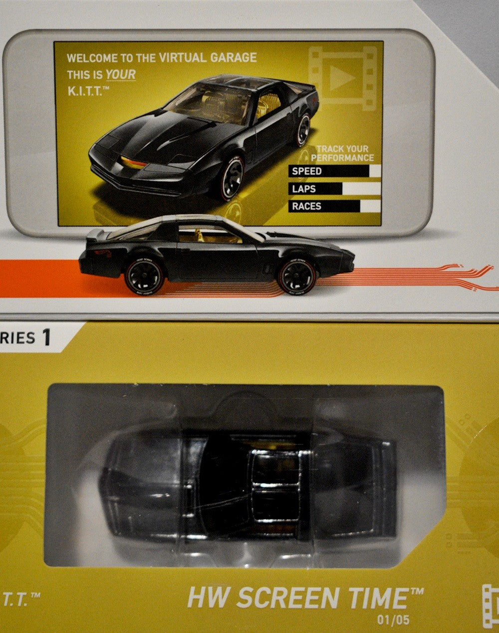 Hot Wheels ID Vehicles - KITT - KnightRider Pontiac Firebird