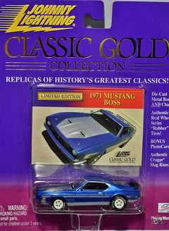 Johnny Lightning - White Lightning - 1971 Ford Mustang Boss 351