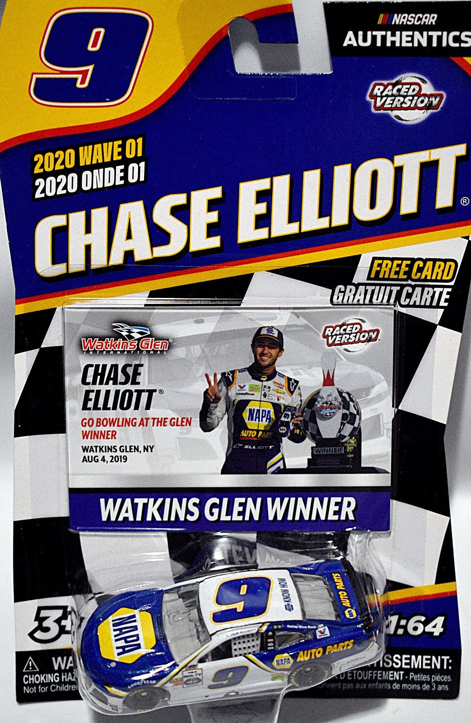 NASCAR Authentics Hendrick Motorsports - Watkins Glen Winning Chase Elliott NAPA  Chevrolet Camaro