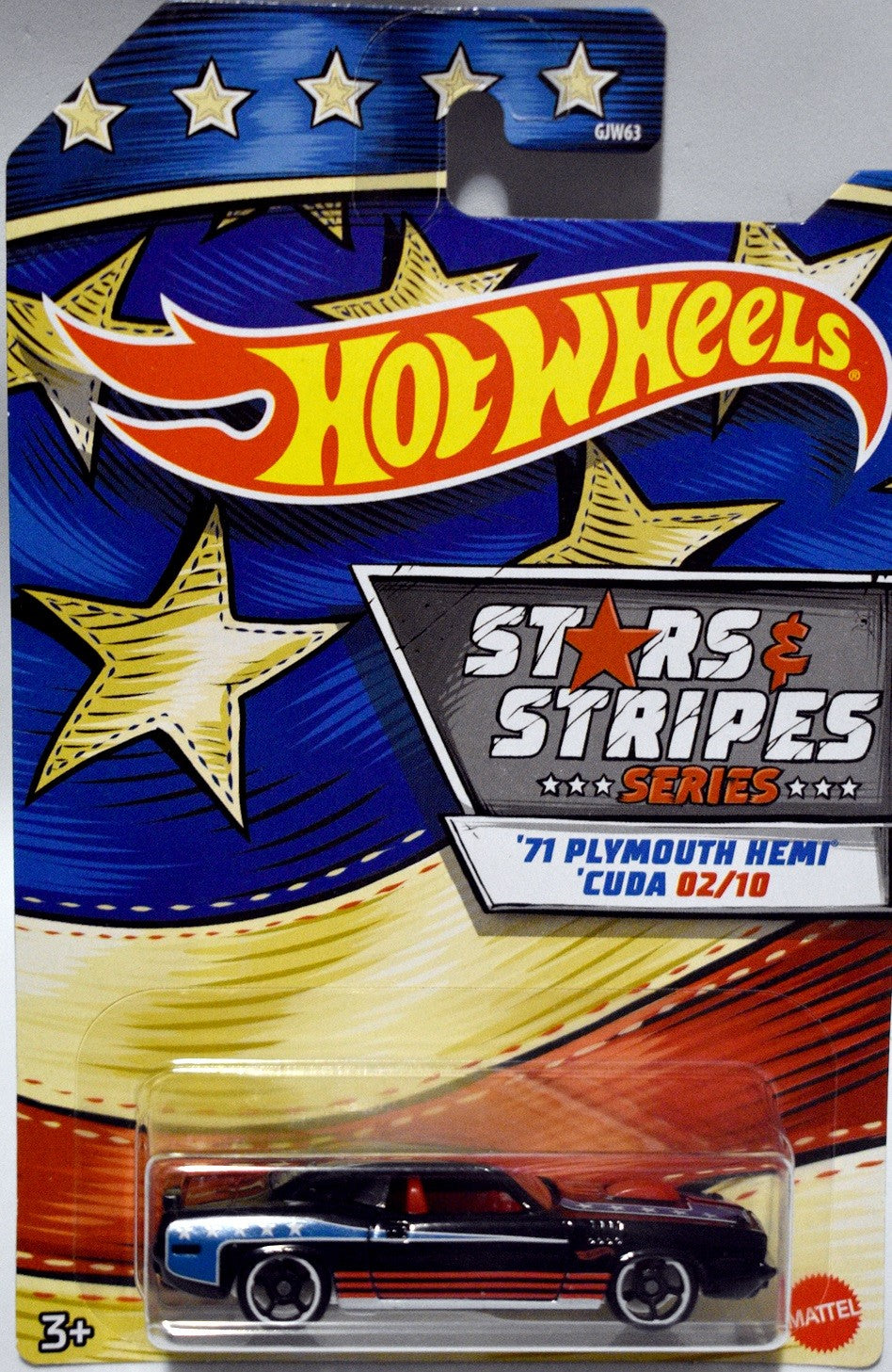 Hot Wheels Stars & Stripes: 71 Plymouth Hemi Cuda