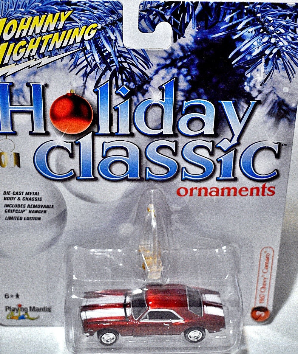 Johnny Lightning - Holiday Classics - 1967 Chevrolet Camaro with Ornament Hanger