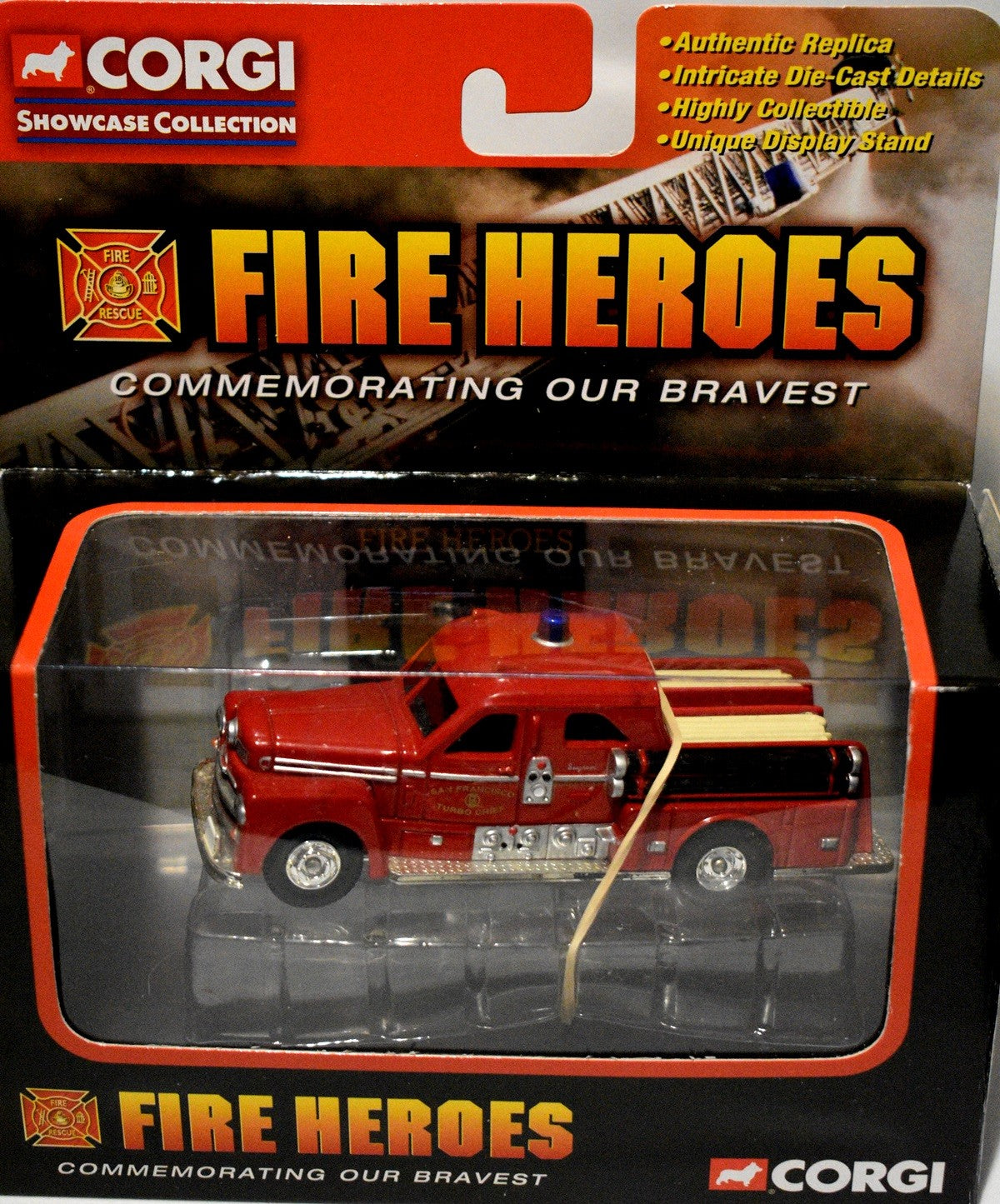 Corgi (90012) 1951 Seagrave 70th Anniversary Pumper - San Francisco, CA Fire Department