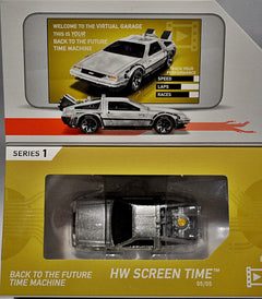 Hot Wheels ID Vehicles - Back to the Future - DeLorean Time Machine