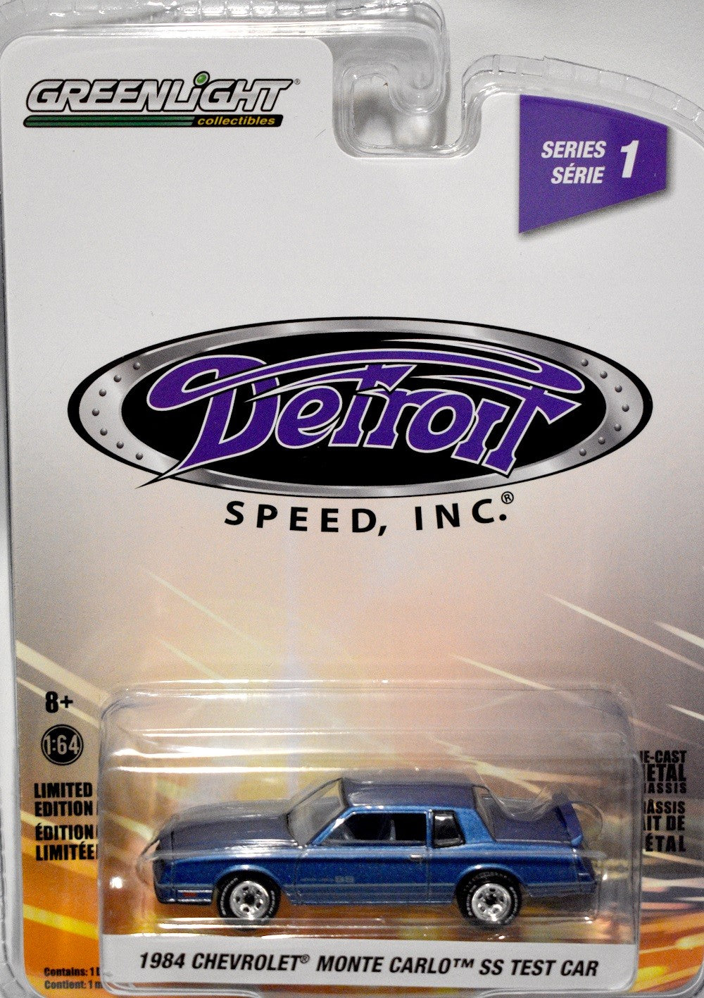 Greenlight - Detroit Speed, Inc - 1984 Chevrolet Monte Carlo SS Test Car