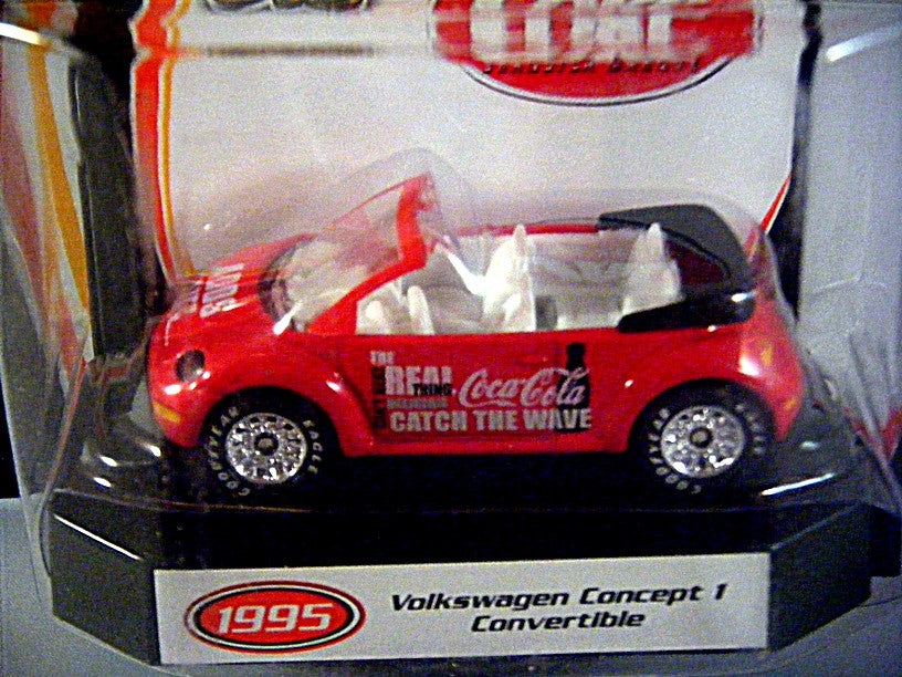 Matchbox Premiere Coca-Cola Collectibles - VW Beetle Cabriolet