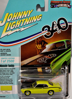 Johnny Lightning Muscle Cars USA - 1971 Plymouth Duster 340
