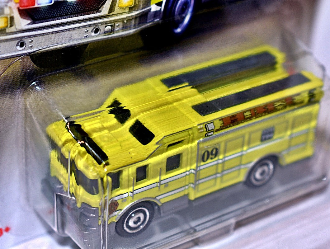 Matchbox Hazard Squad Emergency Response Fire Truck