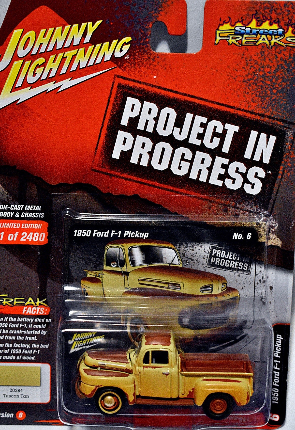 Johnny Lightning Projects in Progress - 1950 Ford F1 Pickup Truck