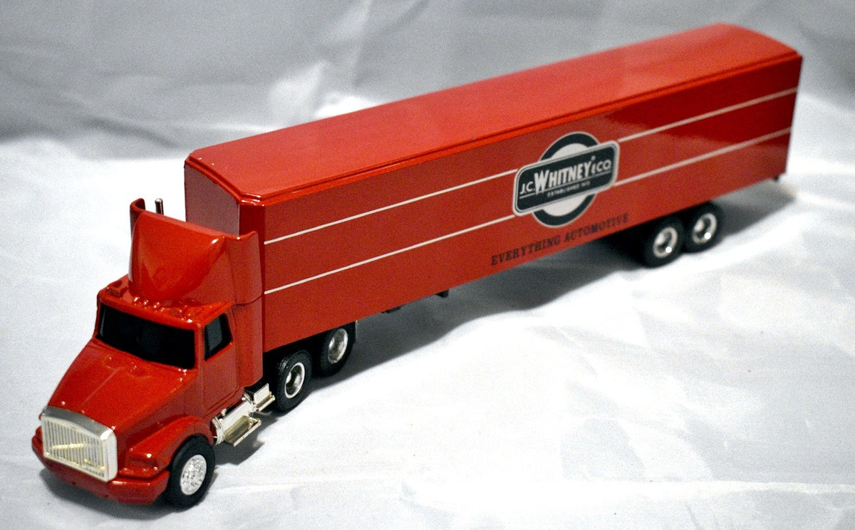 Ertl Metal Promo - White-GMC Aero Conventional Tractor Trailer - JC Whitney & Co