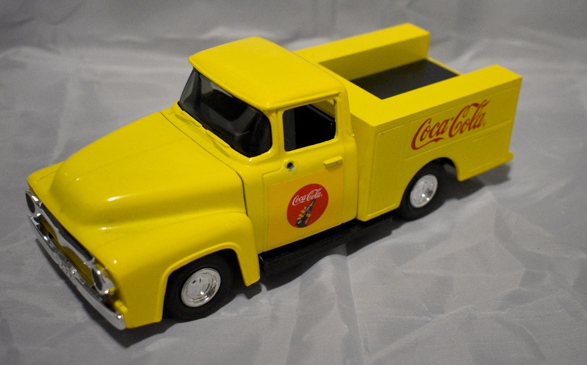 Ertl Savings Bank Series - Coca-Cola 1956 Ford Utility Bed Pickup Truck