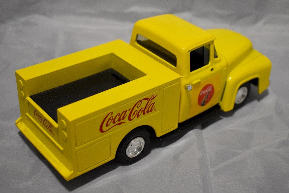 Ertl Savings Bank Series - Coca-Cola 1956 Ford Utility Bed Pickup Truck