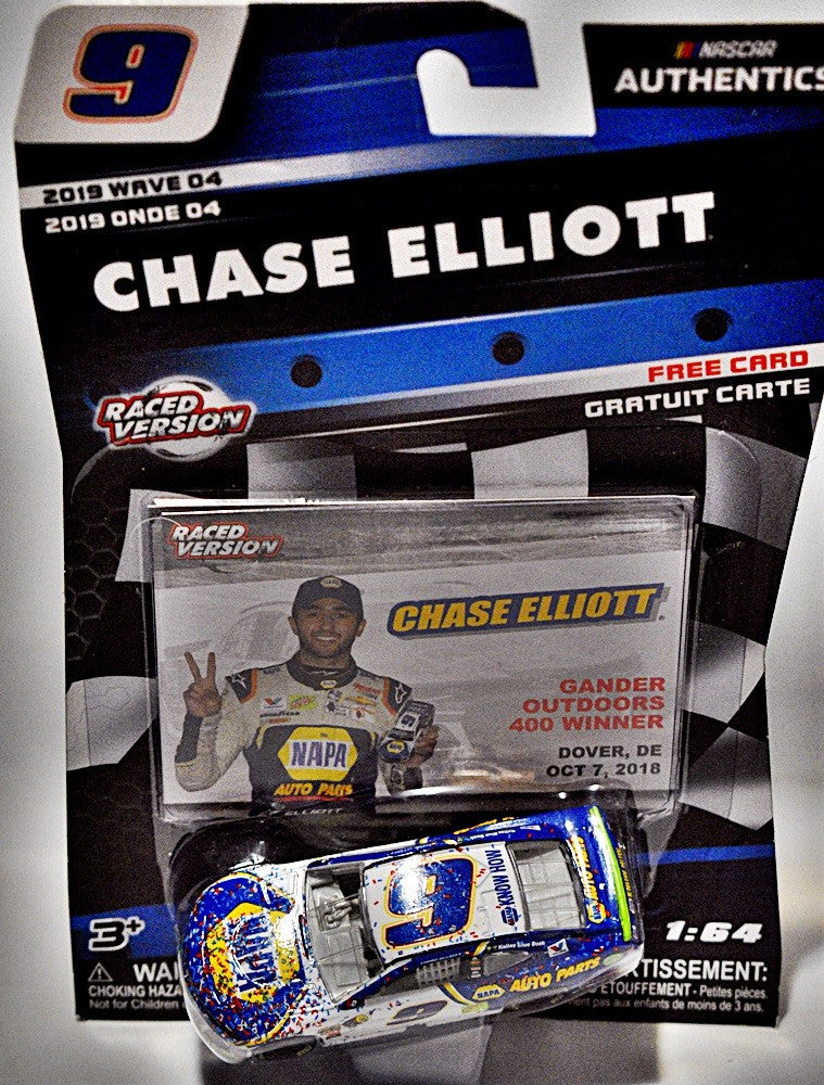 NASCAR Authentics Hendrick Motorsports - Gander Outdoor Dover Winning Chase Elliott NAPA  Chevrolet Camaro