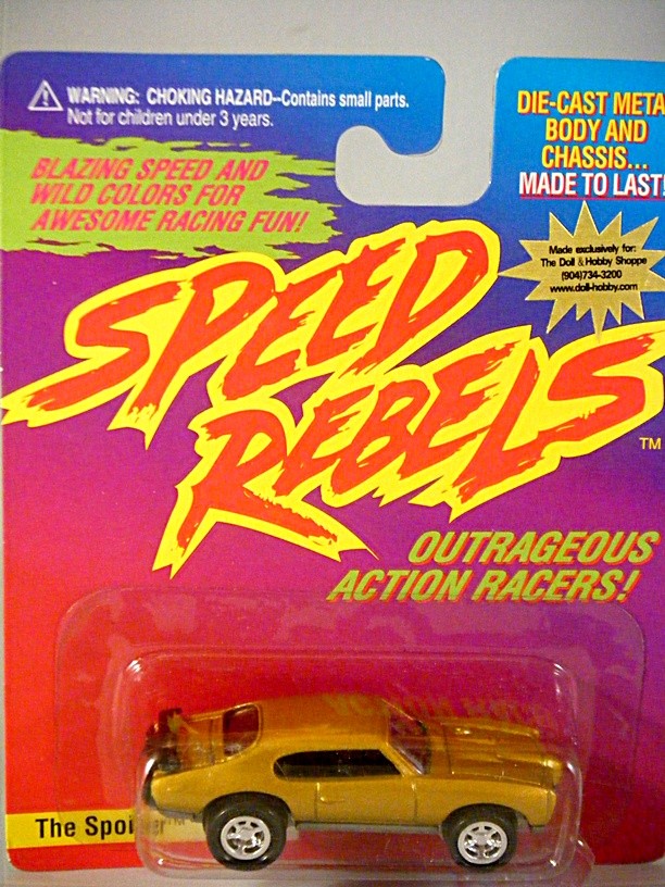 Johnny Lighting Speed Rebels 1969 Pontiac GTO Judge - The Spoiler