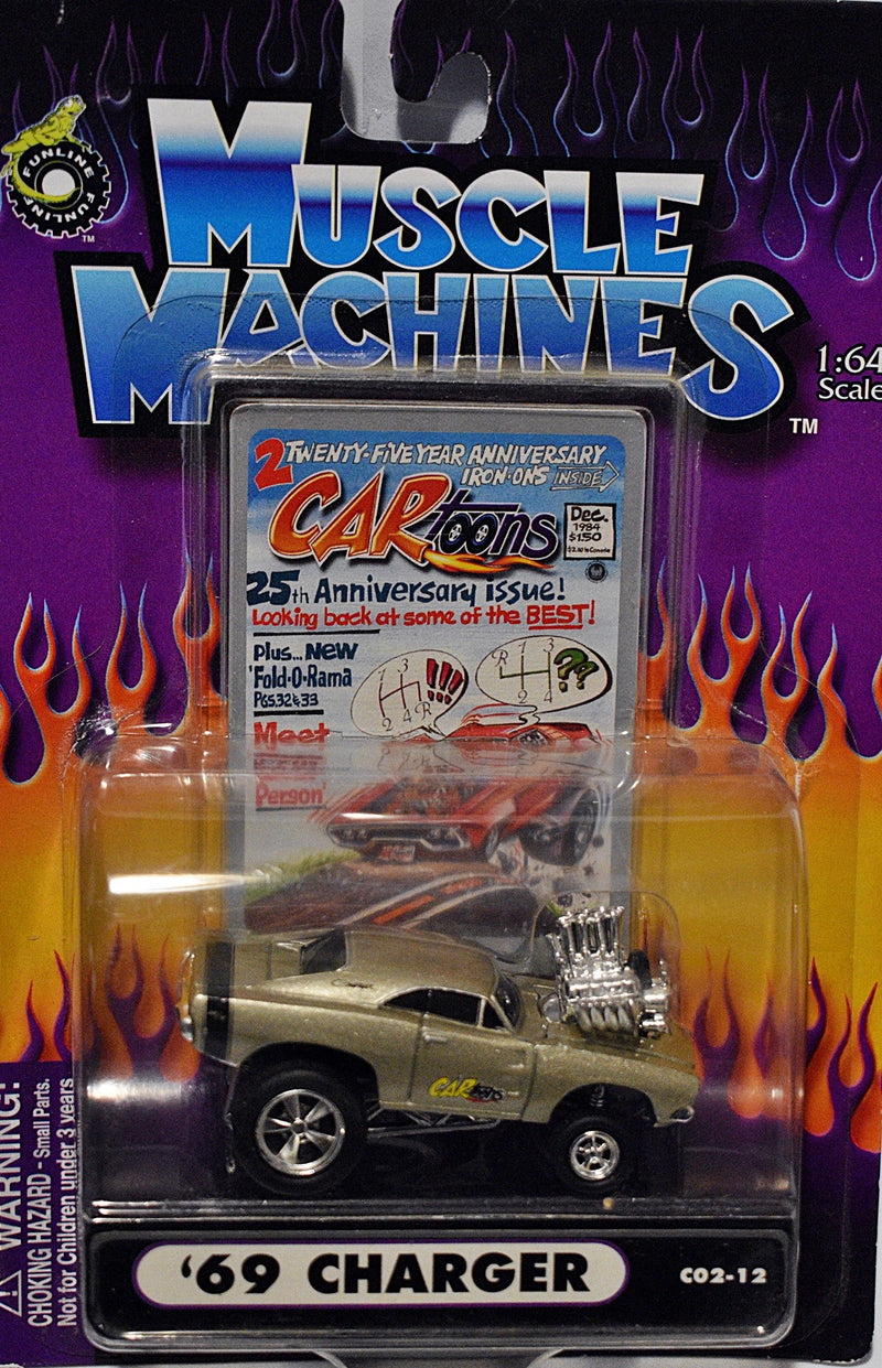Muscle Machines CarToons - 1969 Dodge Charger