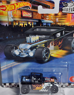Hot Wheels - Premium - Boulevard - Bone Shaker Hot Rod Ford Pickup Truck