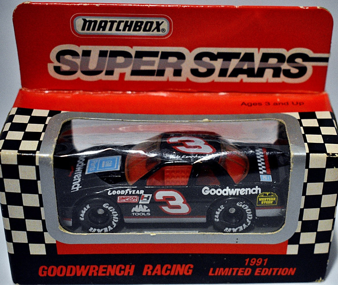 Matchbox NASCAR Super Stars Dale Earnhardt Sr  1991 Chevrolet Lumina Stock Car