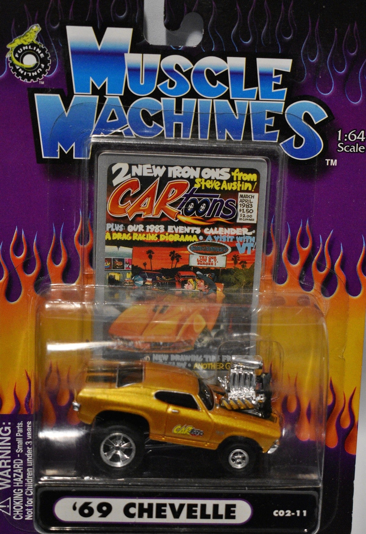Muscle Machines CarToons - 1969 Chevrolet Chevelle