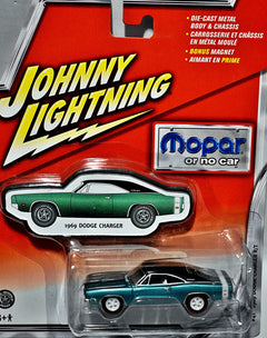 Johnny Lightning - MOPAR or no car - Rare White Lightning - 1969 Dodge Charger