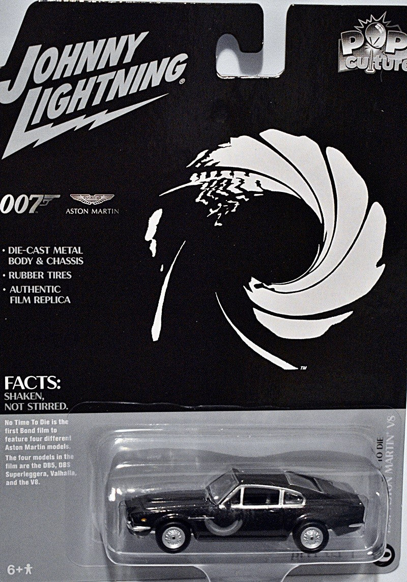 Johnny Lightning Pop Culture - James Bond 007 1987 Aston Martin V8 Vantage