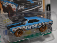 Johnny Lightning Street Freaks - Off Road - Redneck Muscle Car - 1969 Plymouth Road Runner Dirty Ol' Bird