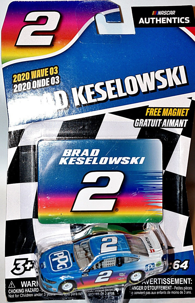 Lionel NASCAR Authentics -  Team Penske Brad Keselowski  PPG Ford Mustang