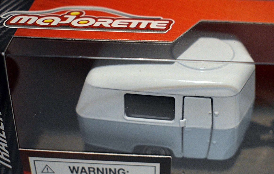 Majorette  Trailer Sets -  Volkswagen Beetle and Caravan Trailer