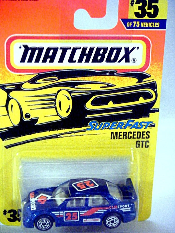 Matchbox Mercedes-Benz GTC Touring Car - Race Car