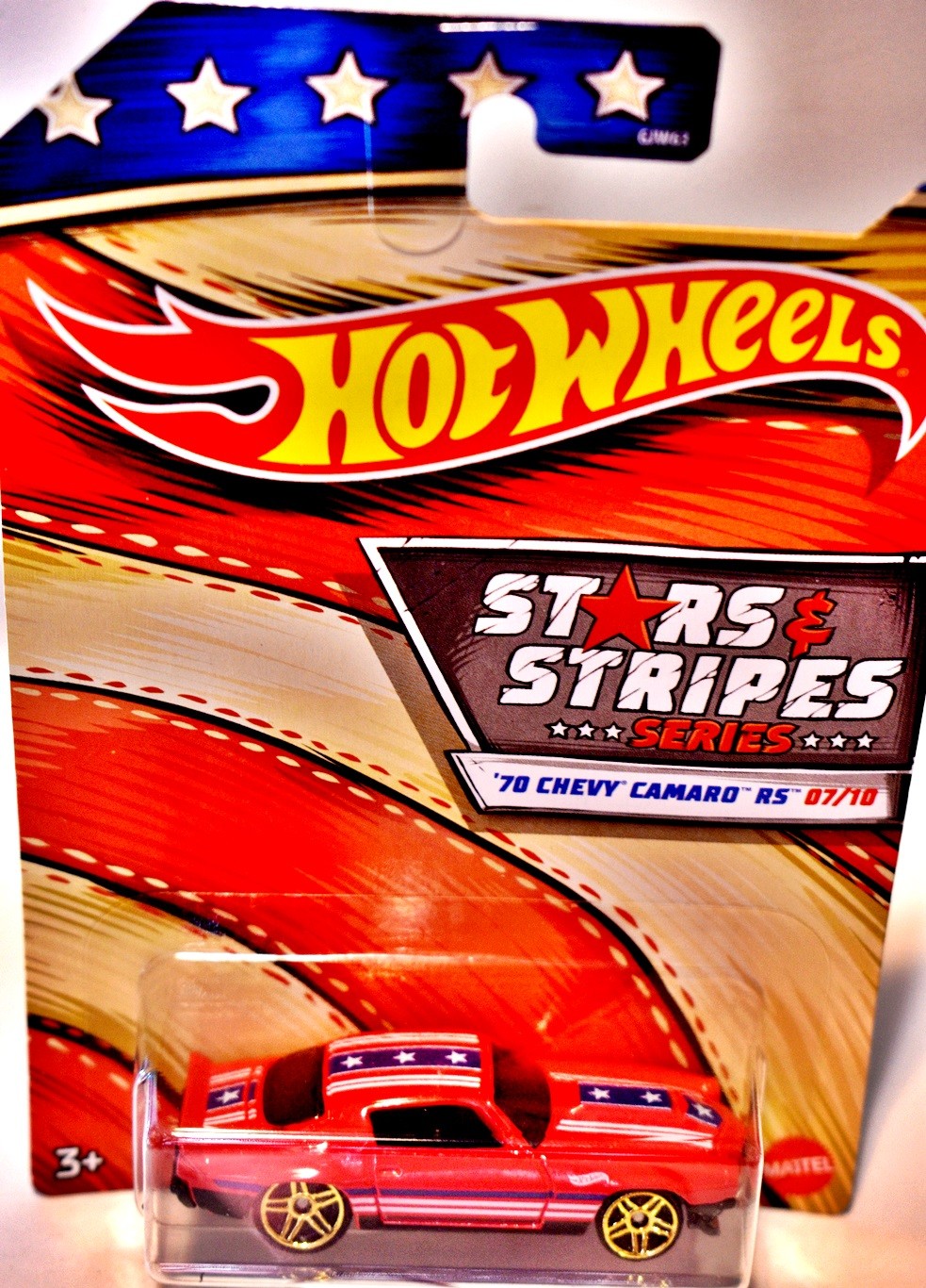 Hot Wheels Stars and Stripes -  1970 Chevrolet Camaro RS