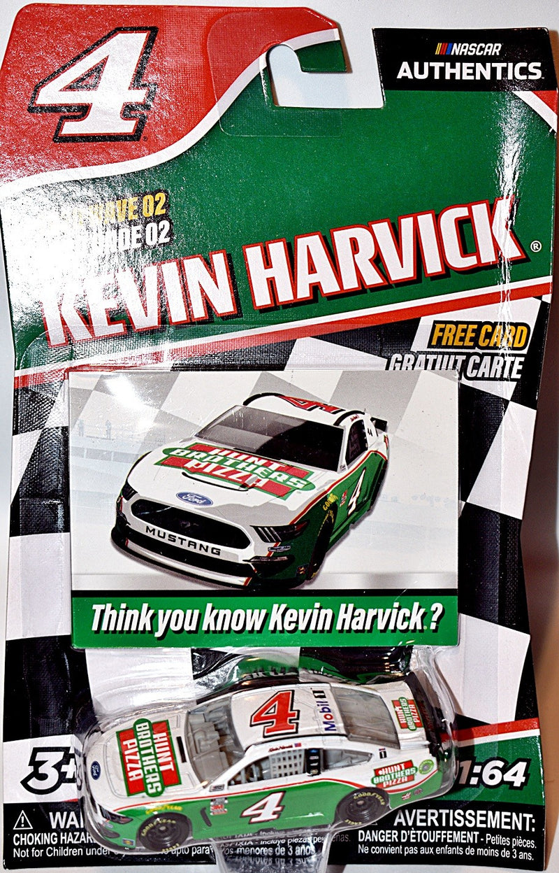 NASCAR Authentics -  Kevin Harvick Hunt Brothers Pizza Ford Mustang