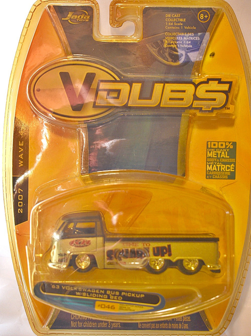 JADA VDubs - 1963 Volkswagen Bus 6 Wheel pickup with Sliding Bed