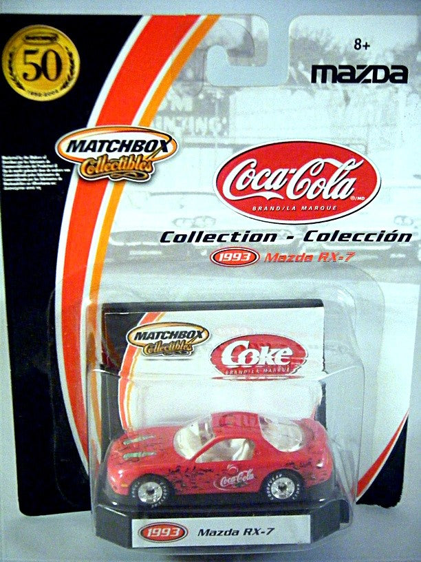 Matchbox Premiere Collectibles Coca-Cola Mazda RX-7