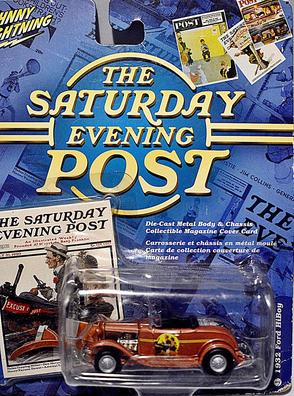 Johnny Lightning - The Saturday Evening Post - 1932 Ford Deuce Roadster