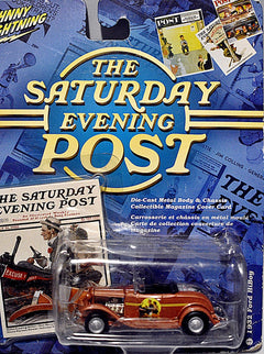 Johnny Lightning - The Saturday Evening Post - 1932 Ford Deuce Roadster